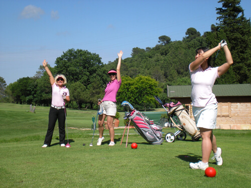 Les cours de golf